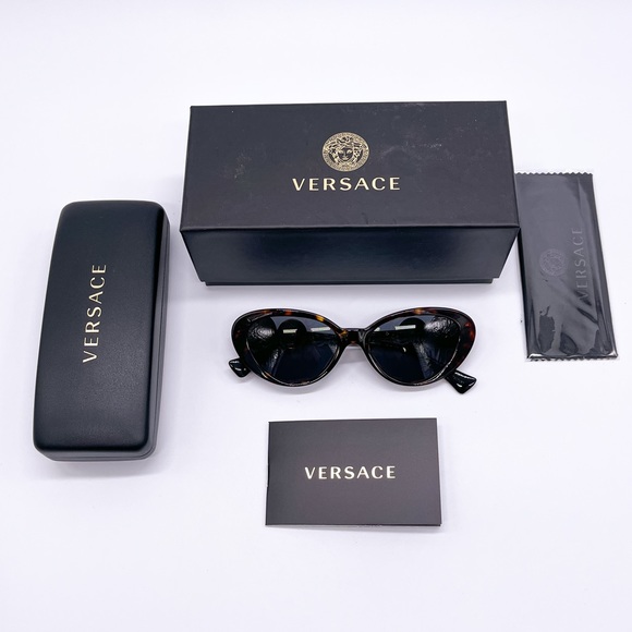 NEW VERSACE CAT EYE WOMEN SUNGLASSES VE4433U 108/87 EYEWEAR MOD 4433-U, VE4433 - Picture 10 of 10